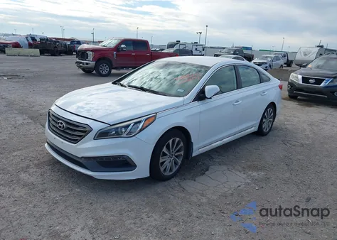 2016 Hyundai Sonata Sport from USA, damaged, VIN 5NPE34AF4GH426150